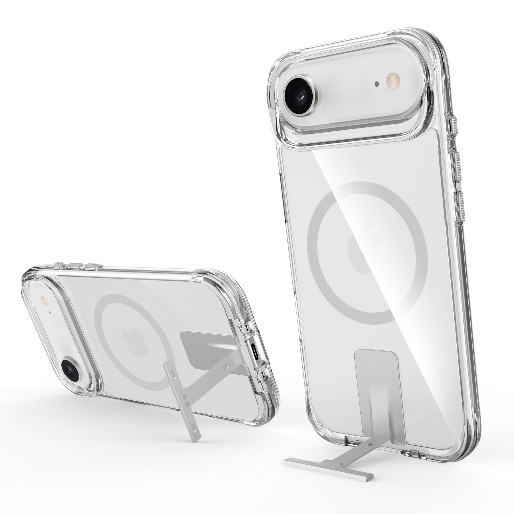 透明 CW隱形磁吸立架殼 iPhone 17 Air