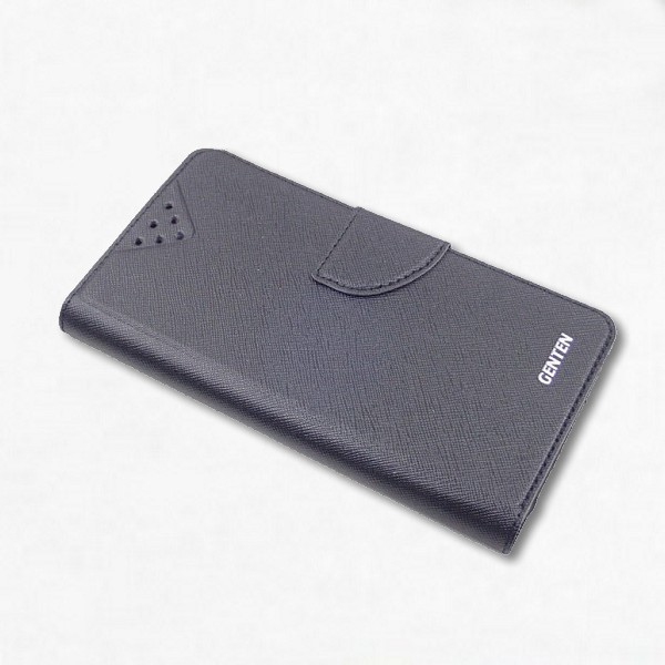 黑-Nokia X7/ 8.1/7.1+ 新陽光雙色側掀皮套