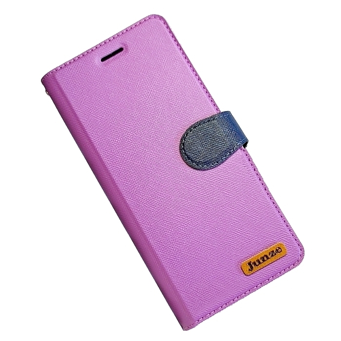 紫 SAM S21 十字紋側掀套(峻)