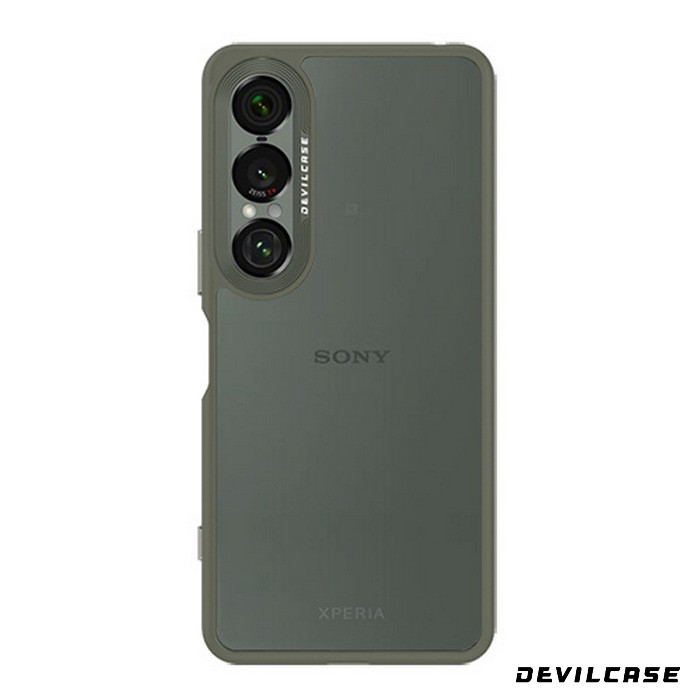 卡其綠-惡魔殼標準版(綠框)SONY Xperia 1 VII