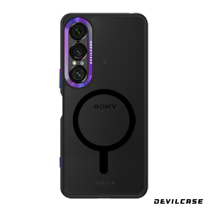 彩鈦-惡魔殼標準磁吸版(黑框)SONY 1 VII