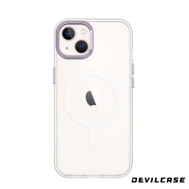 鳶尾紫-惡魔殼 標準磁吸版-iPhone 15+ (6.7)