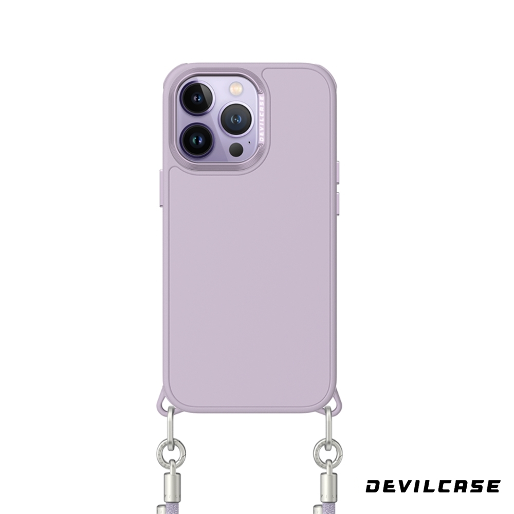 鳶尾紫--惡魔殼PRO2-iPhone 15 Pro (6.1)