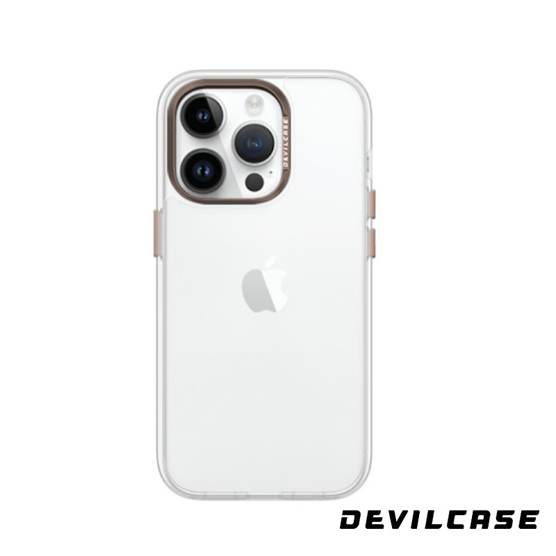 可可色-惡魔殼 標準版-透明-iPhone 15 Pro (6.1)