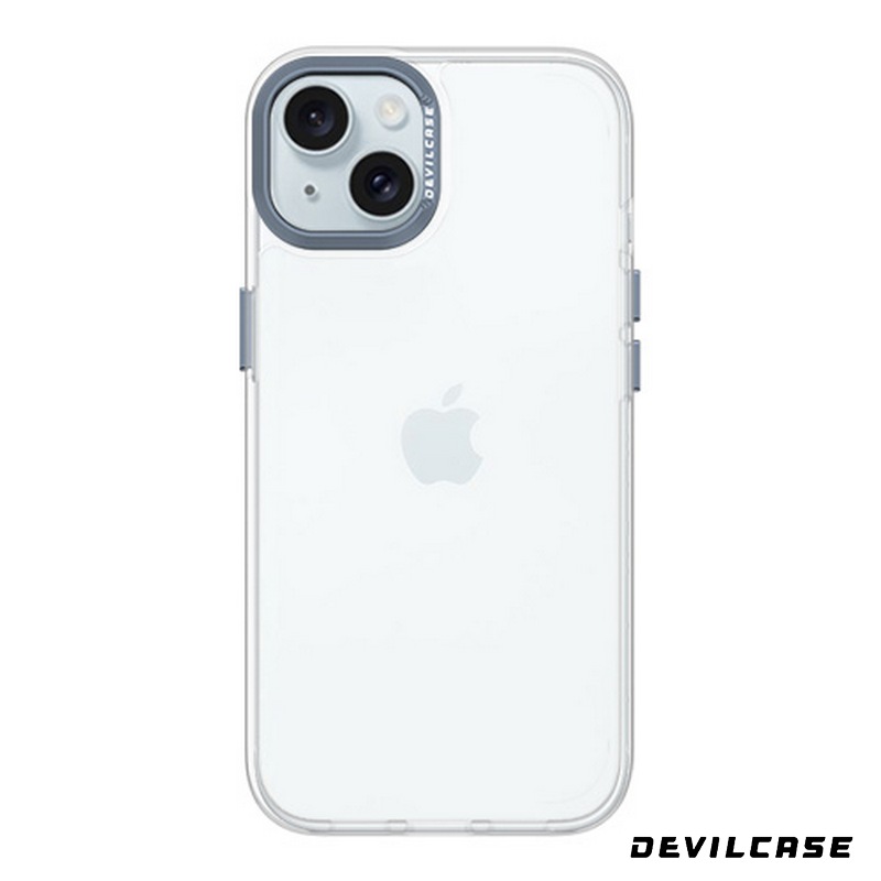湖海藍-惡魔殼 標準版-透明-iPhone 15+ (6.7)