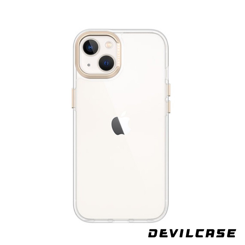 燕麥奶-惡魔殼 標準版-透明-iPhone 15+ (6.7)