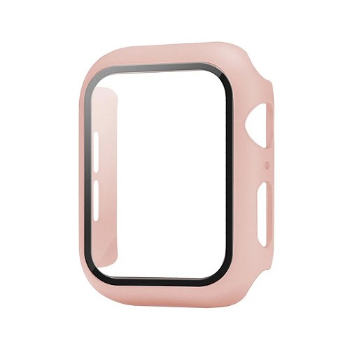 <粉>GT Apple Watch 41mm矽膠錶框-暟