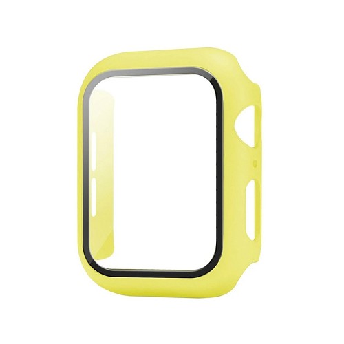 <黃>GT Apple Watch 41mm矽膠錶框-暟