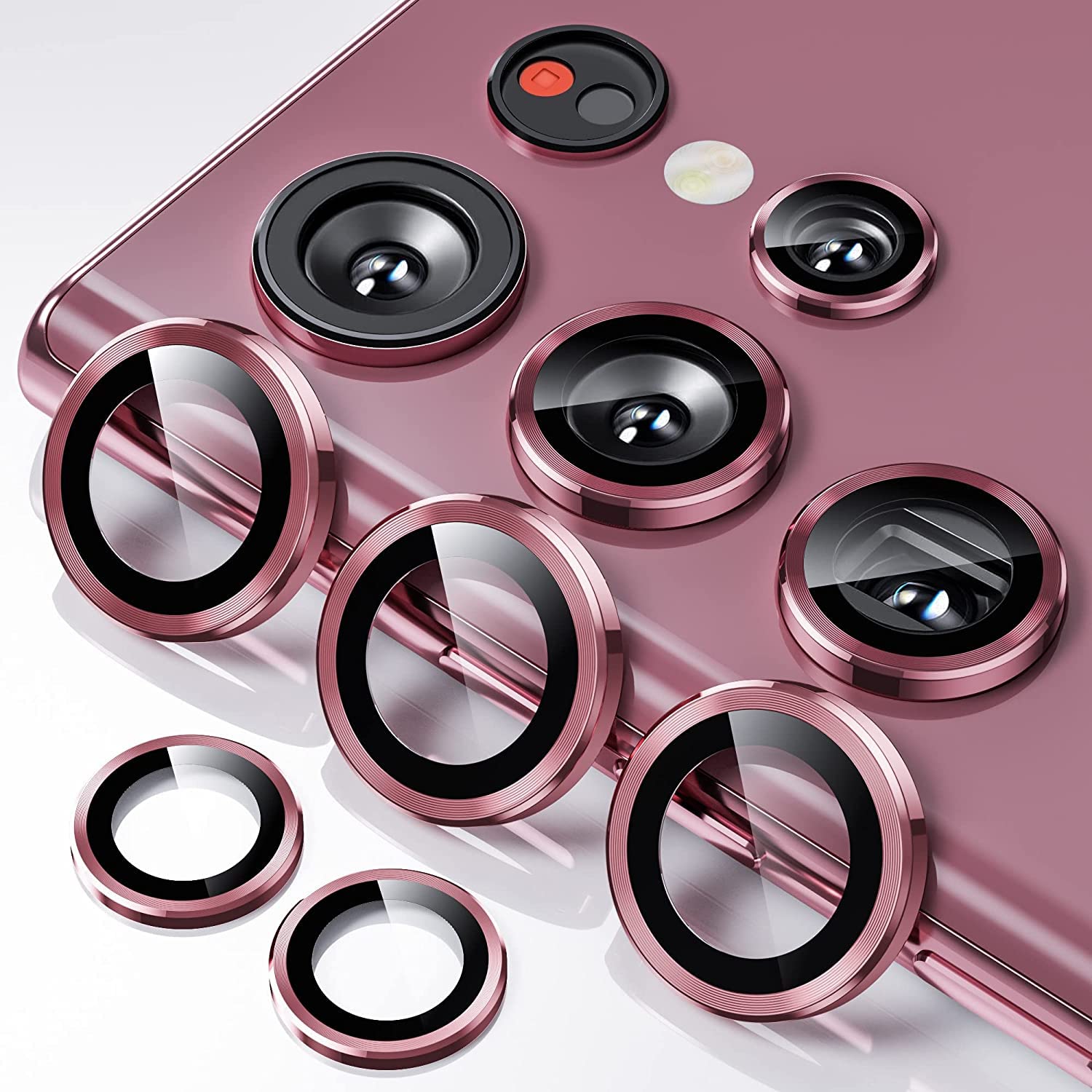 紅-Samsung  S23U 鏡頭保護貼