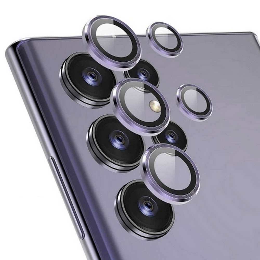 紫-鷹眼鏡頭保護貼-Samsung S24 Ultra