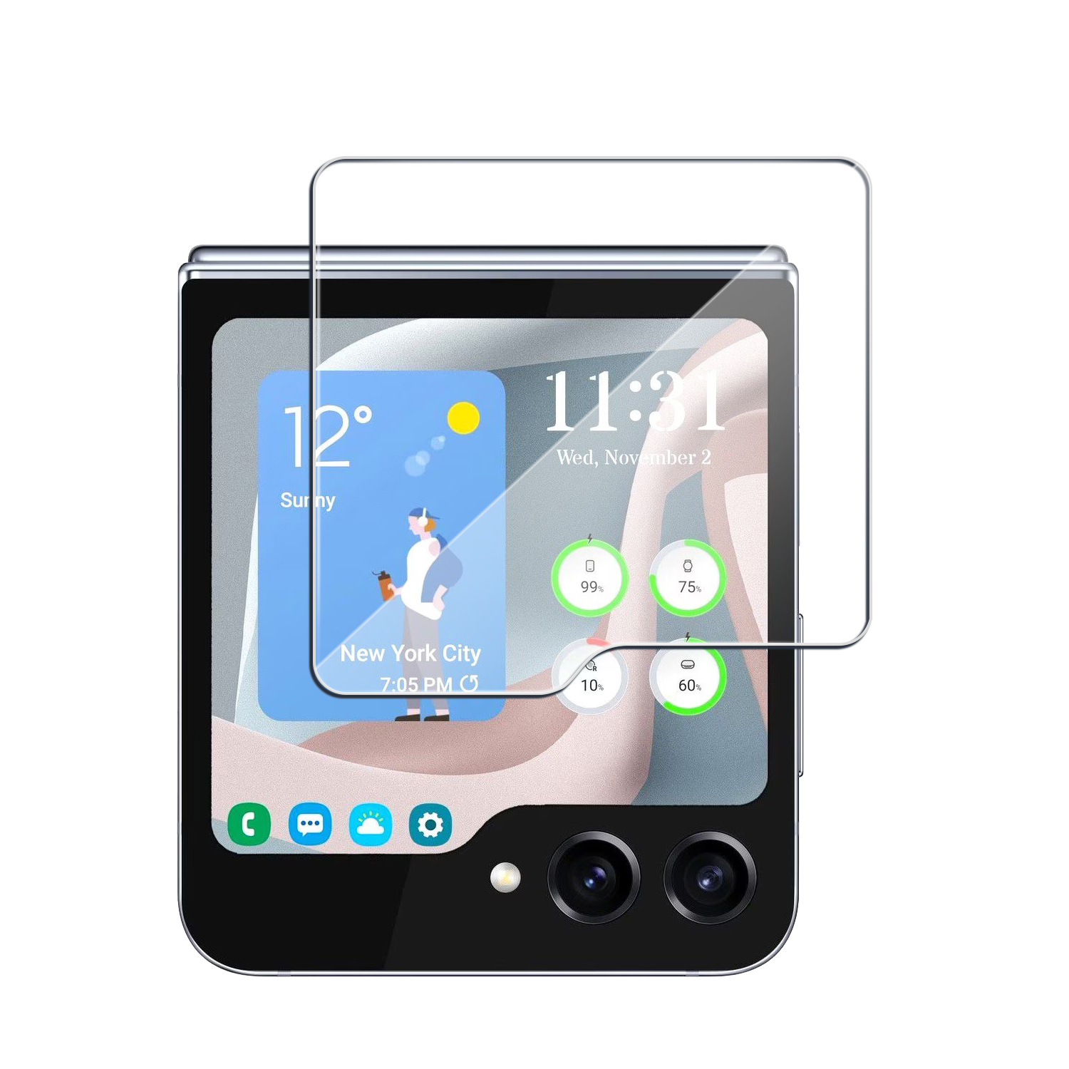 GT 鋼化玻璃保護貼Galaxy Z Flip 5