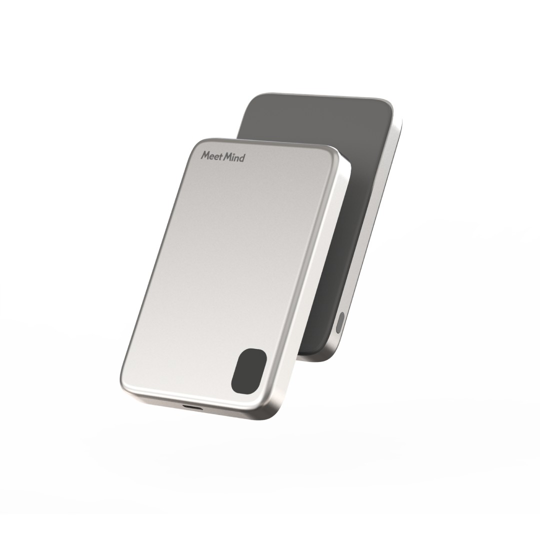 星光銀 MEETMIND 鋁合金Magsafe 三用磁吸快充行動電源5000mA