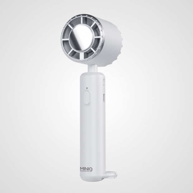 白-MINIQ 手持製冷風扇 FA003