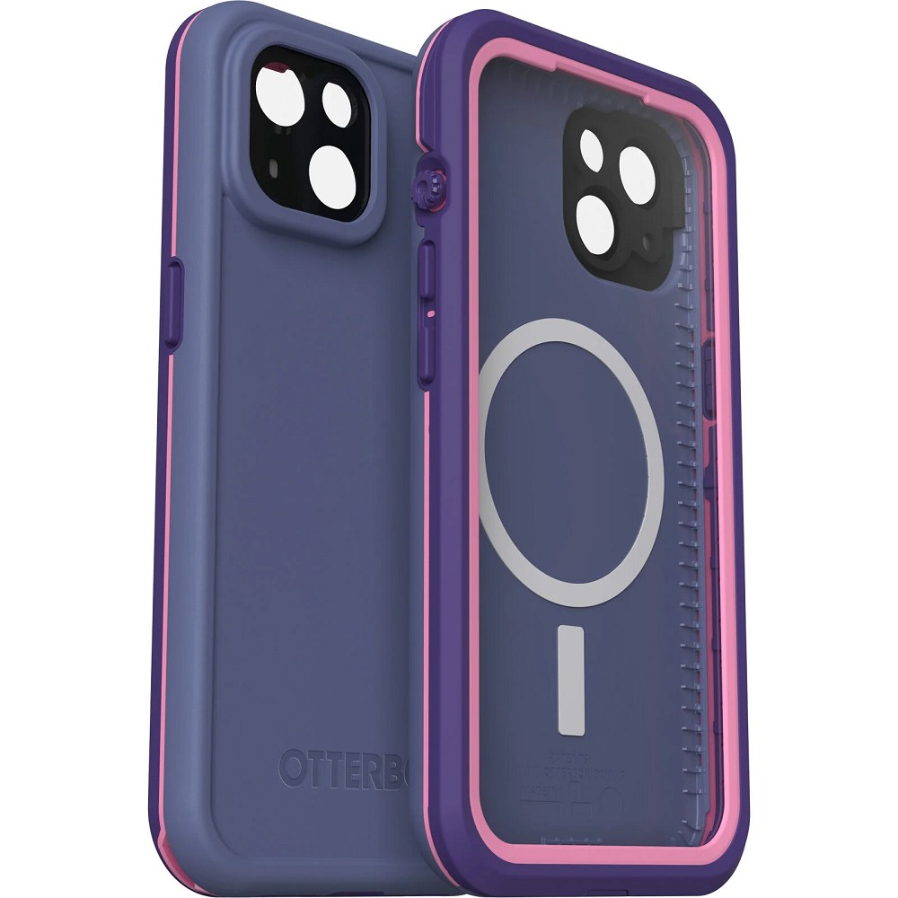 紫-Otterbox  i14 Pro FRE (兼容磁吸)防摔殼