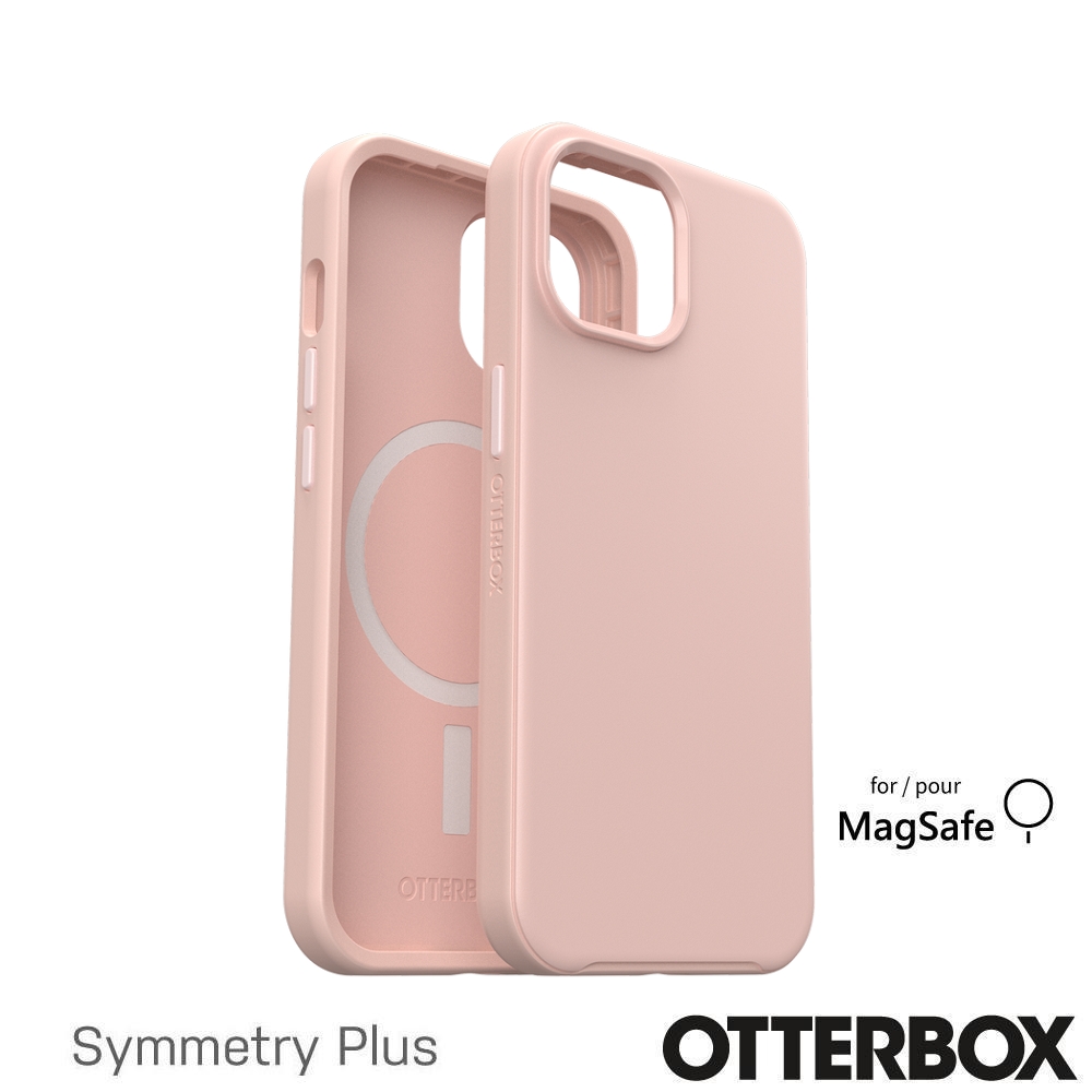 粉-Otterbox  i15Pro炫彩幾何+(兼容磁吸)防摔殼