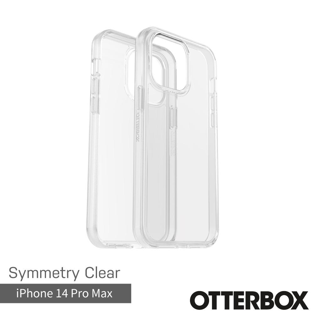 透-Otterbox  i14 Pro Max Symmetry 炫彩幾何防摔殼