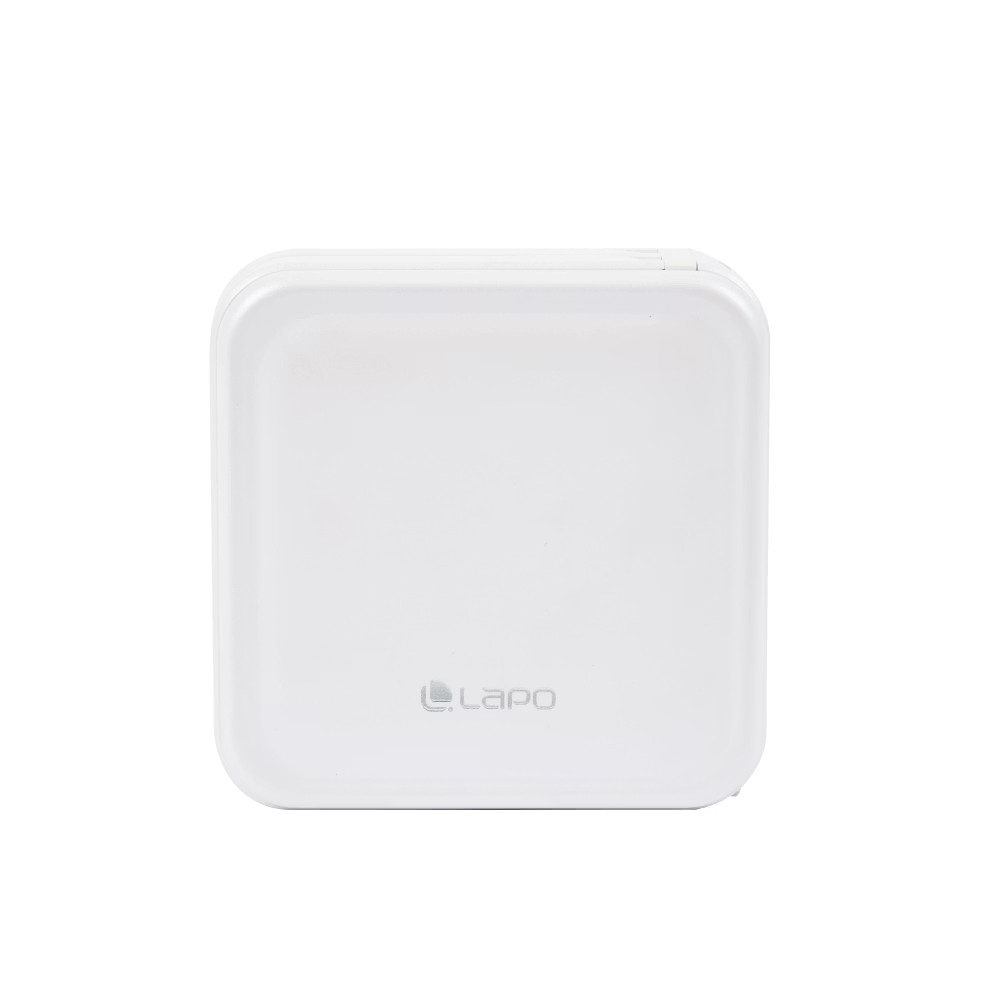 柔霧白 LaPO 全功能無線充電行動電源 WT-08P