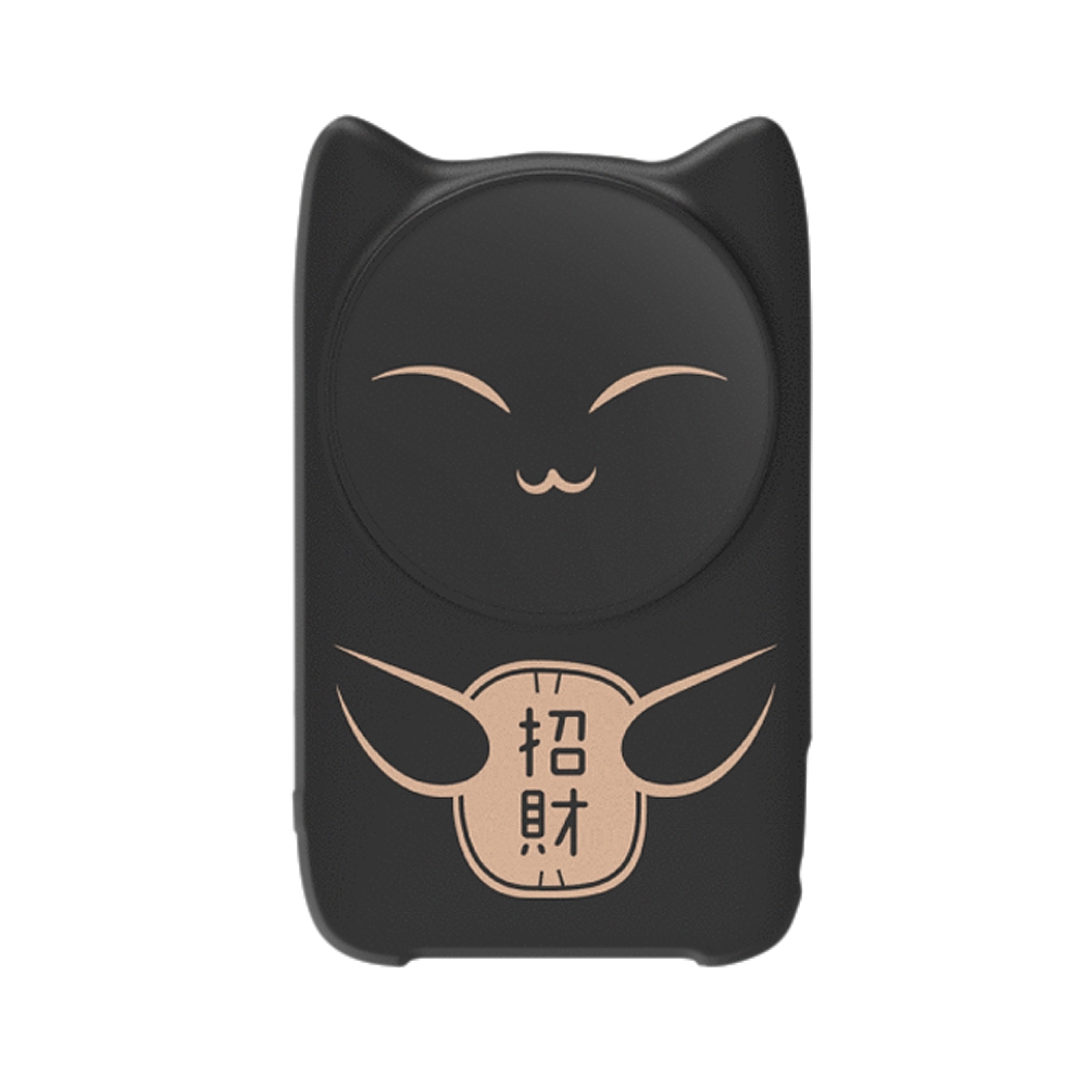 黑 POLYBATT療瘉貓 22W 磁吸無線行動電源