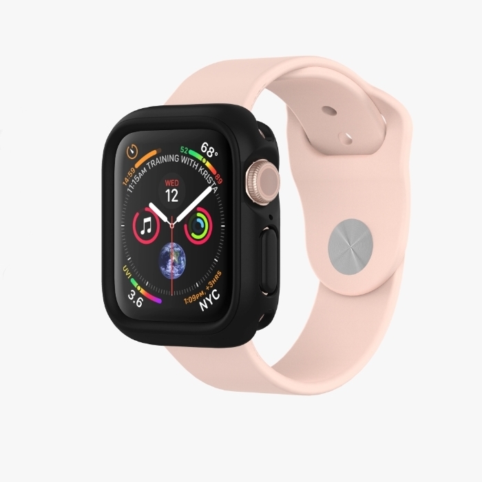 黑 犀牛盾Apple Watch S1/s2/s3 38mm 防摔保護殼