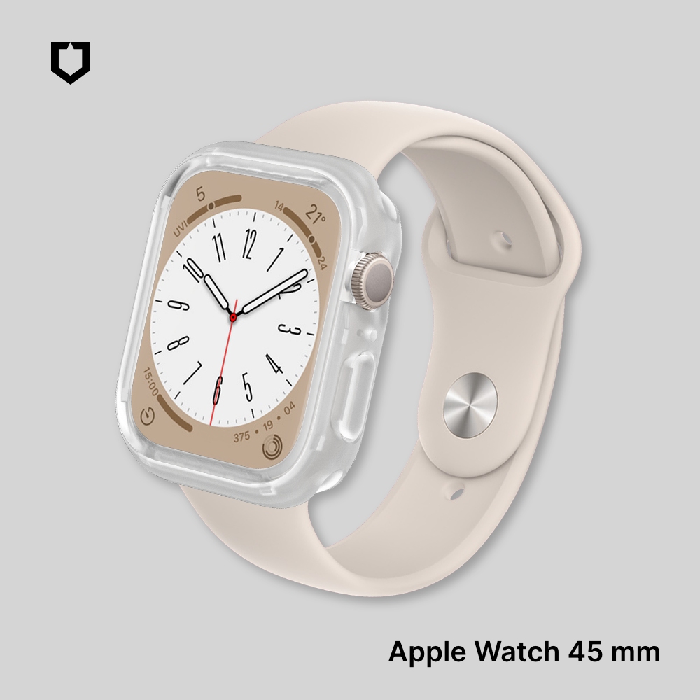 透明-犀牛盾Apple Watch 45 mm防摔保護殼