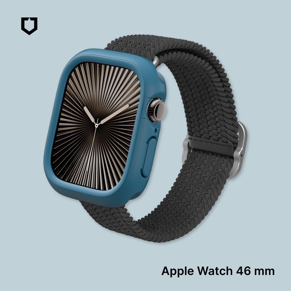 深海藍-犀牛盾 保護殼Apple Watch 10 46mm