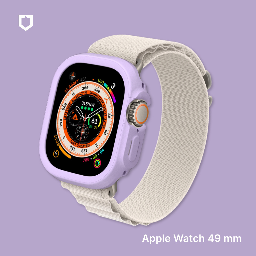 紫羅蘭-犀牛盾Apple Watch Ultra 49 mm防摔保護殼