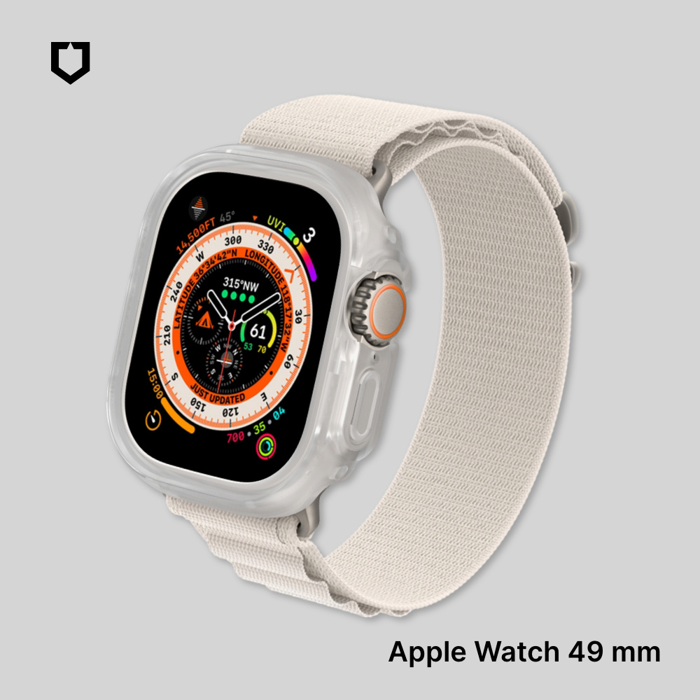 透明-犀牛盾Apple Watch Ultra 49 mm防摔保護殼