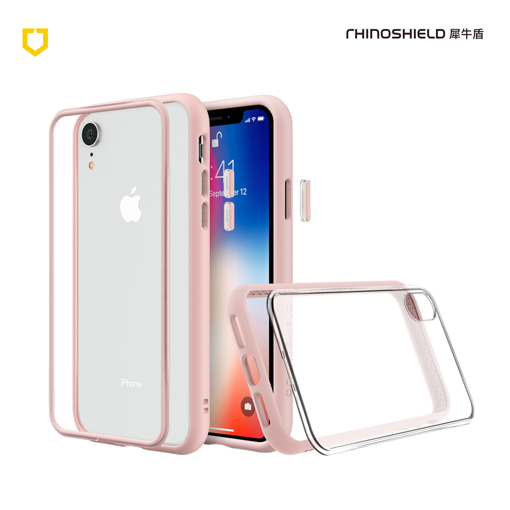 粉-iPhone XR  6.1 MOD-NX背蓋犀牛盾