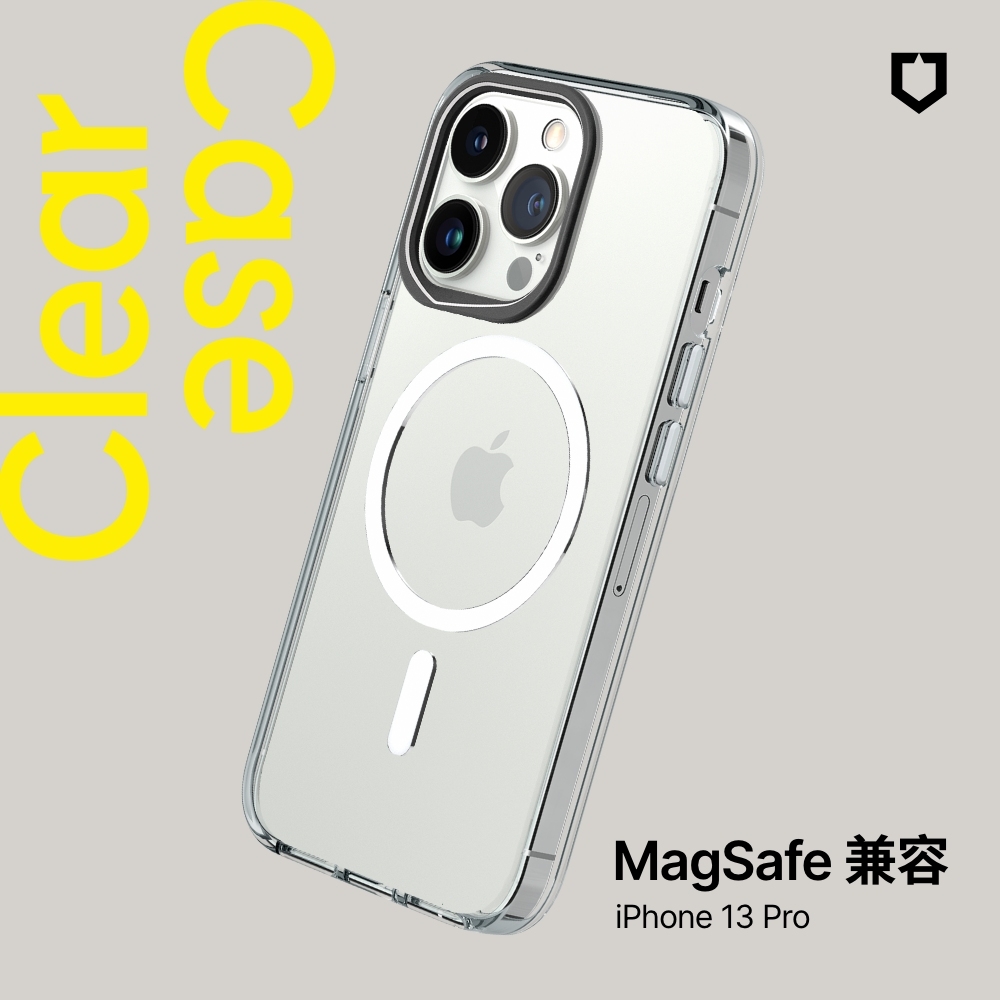 兼容磁吸款-犀牛盾Clear-iPhone 13PRO (6.1")