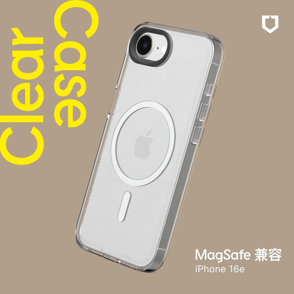 透明色-犀牛盾 Clear (MagSafe 兼容) -iPhone 16e