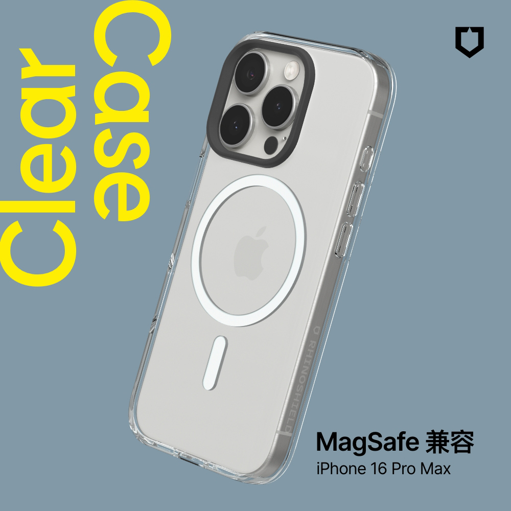 透-犀牛盾-Clear MagSafe兼容-iPhone 16 Pro Max