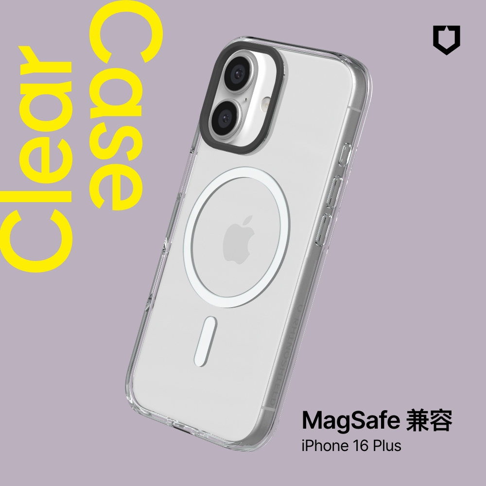 透-犀牛盾-Clear MagSafe兼容-iPhone 16 Plus