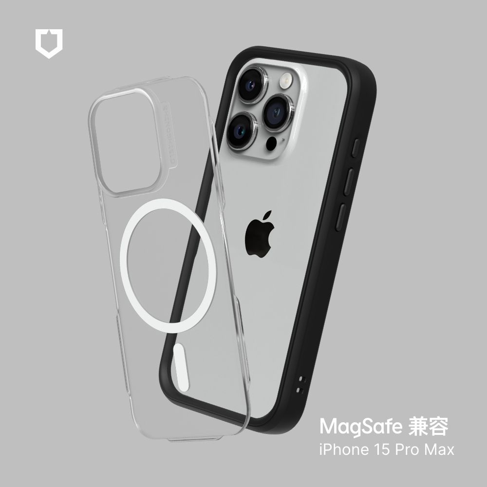 黑-犀牛盾Mod NX ((MagSafe 兼容)- i15 Max