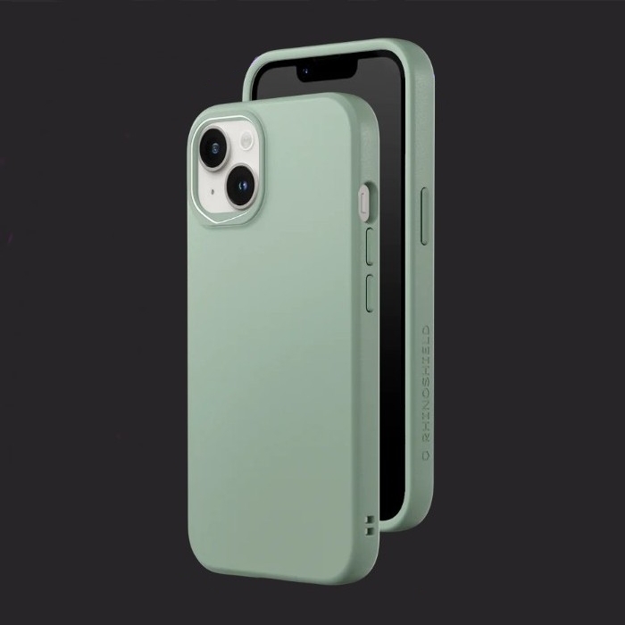 鼠尾草綠-犀牛盾SolideSuit iPhone 14 (6.1")