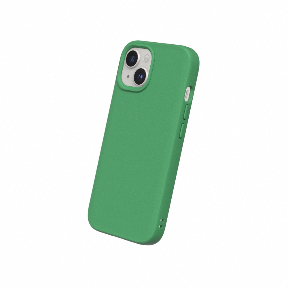 鸚鵡綠-犀牛盾SolideSuit iPhone 15 (6.1")