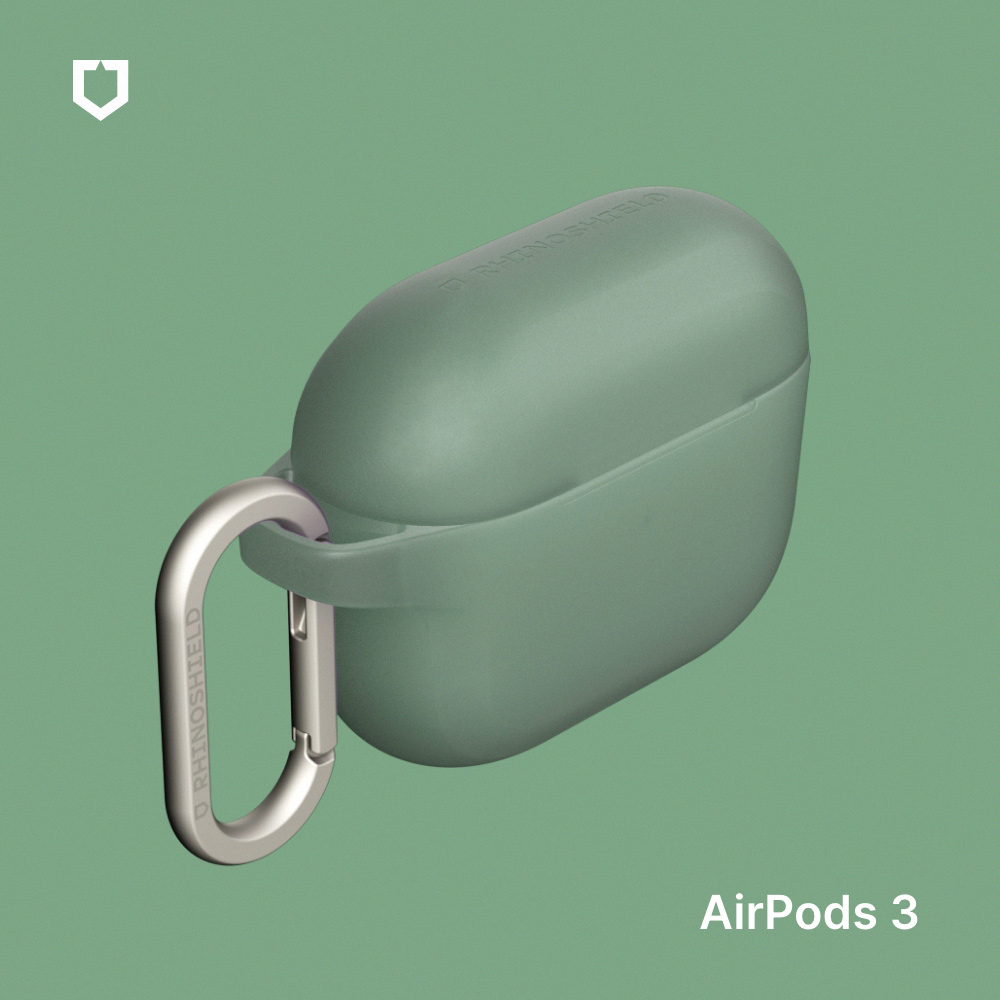 鼠尾草綠-犀牛盾Airpods 3