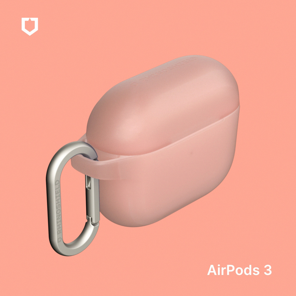 櫻花粉-犀牛盾Airpods 3