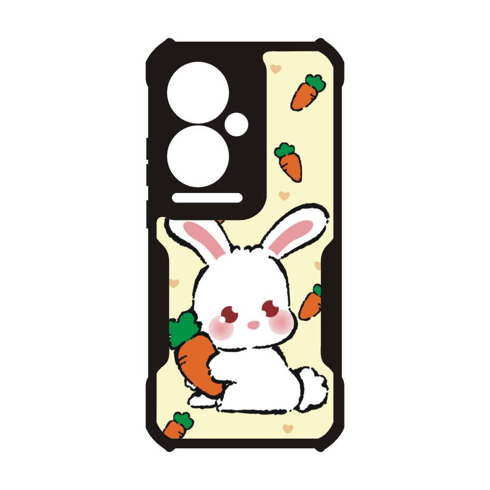 兔兔的蘿蔔大餐-方形鏡頭適用