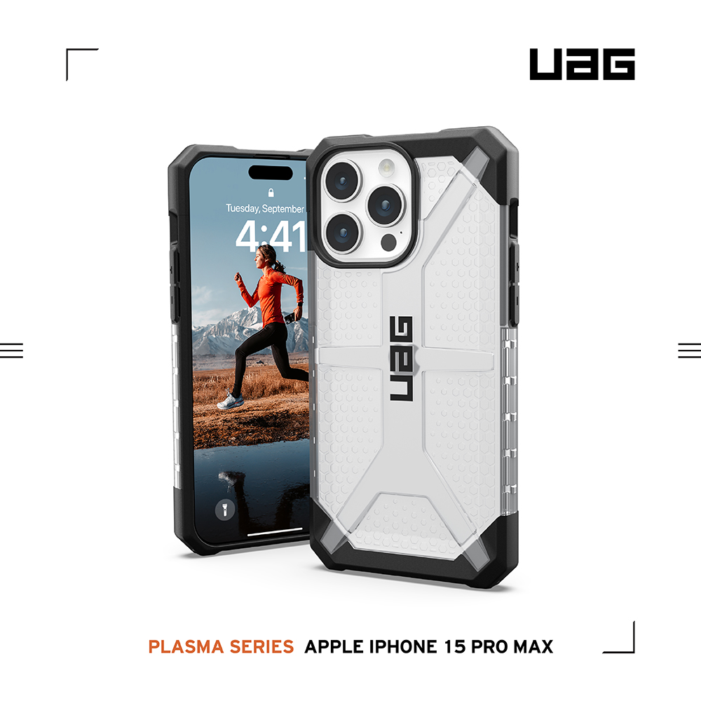 透明-UAG耐衝擊保護殼 iPhone 15ProMax (6.7")
