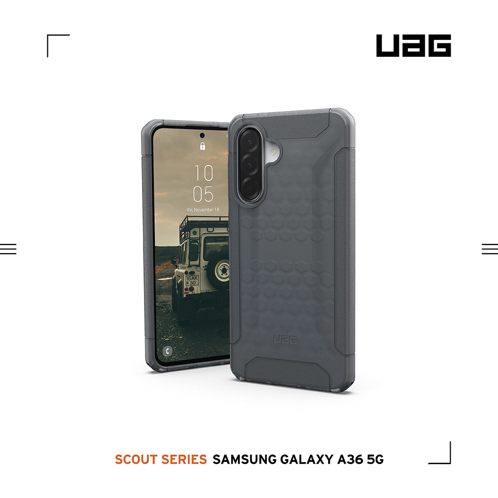 透黑 UAG Samsung A36 耐衝擊保護殼