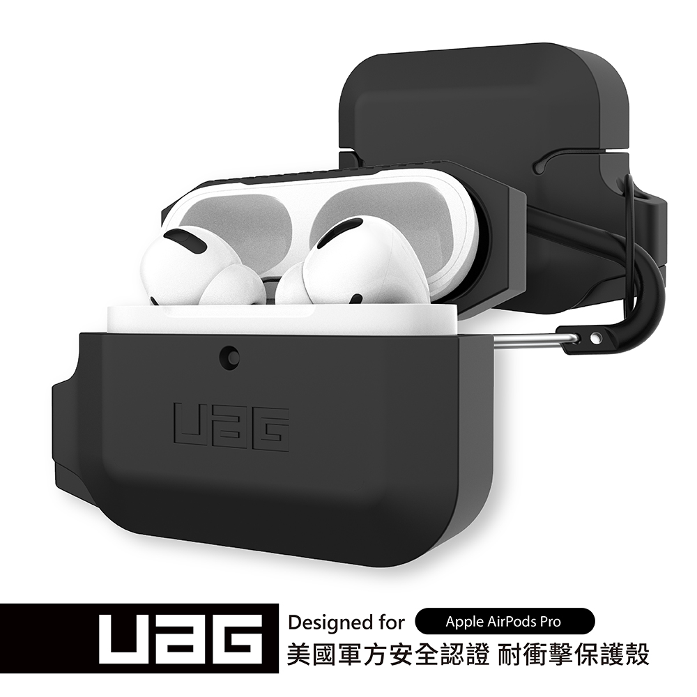 黑UAG AirPods Pro 耐衝擊保護殼