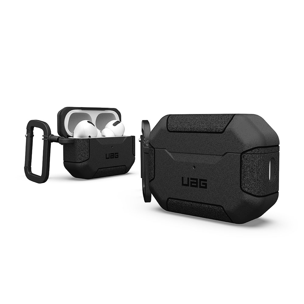 黑-UAG AirPods Pro2 耐衝擊保護殼