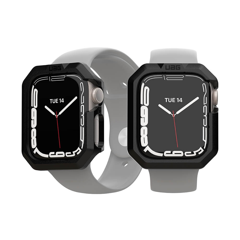 黑UAG Apple Watch45mm耐衝擊保護殼