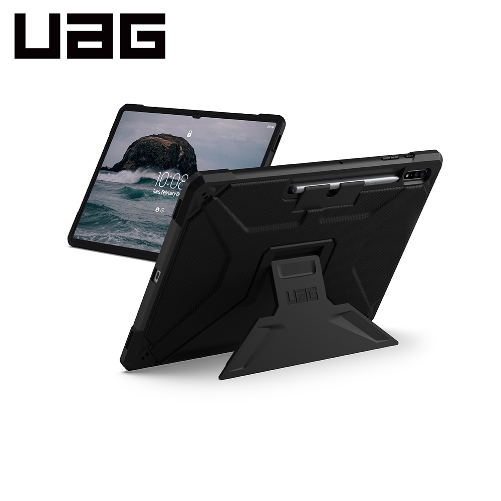 黑 UAG Samsung Tab S8 Ultra 耐衝擊保護殼