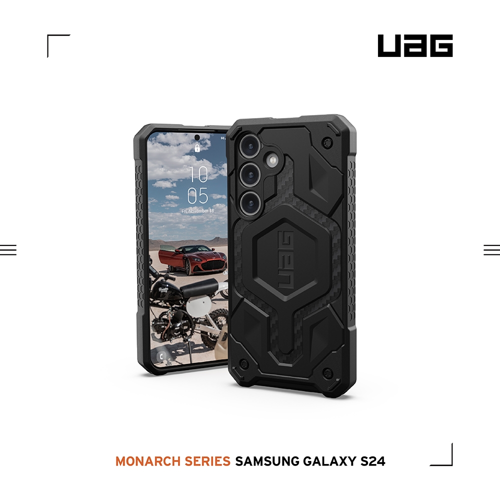 碳黑-UAG-頂級版耐衝擊-Galaxy S24