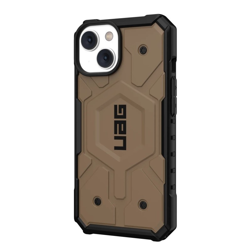 棕-UAG 兼容磁吸耐衝擊保護殼 iPhone 14+ (6.7)