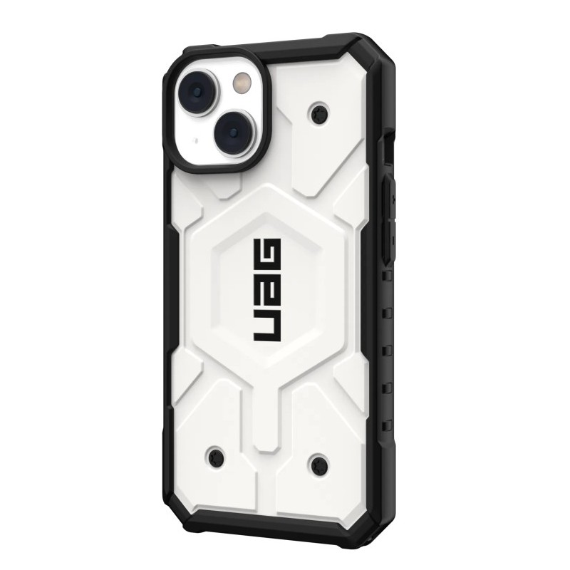 白-UAG 兼容磁吸耐衝擊保護殼 iPhone 14+