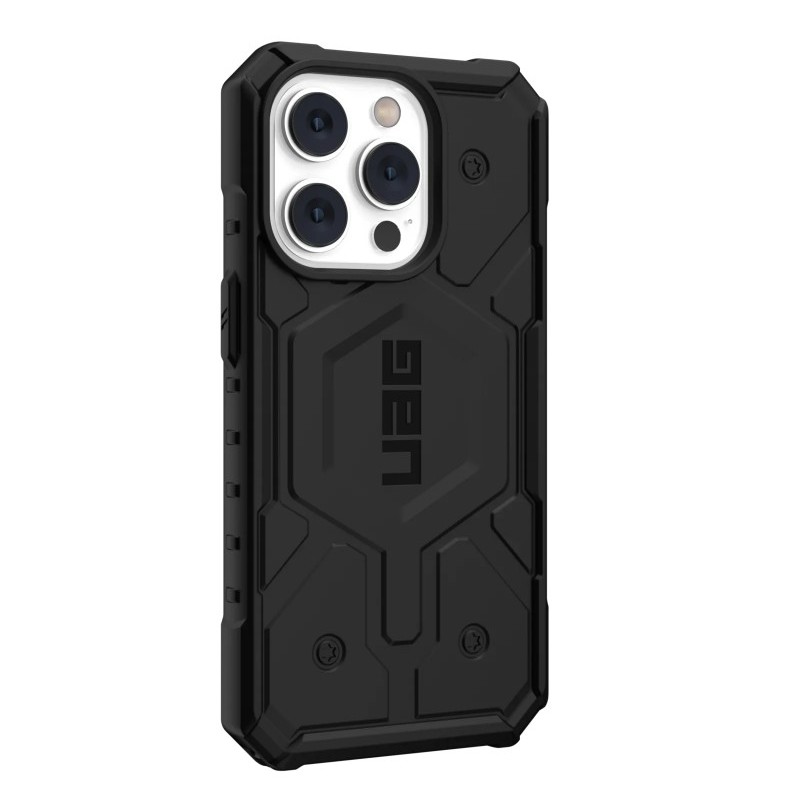 黑-UAG 兼容磁吸耐衝擊保護殼 iPhone 14 Pro Ma