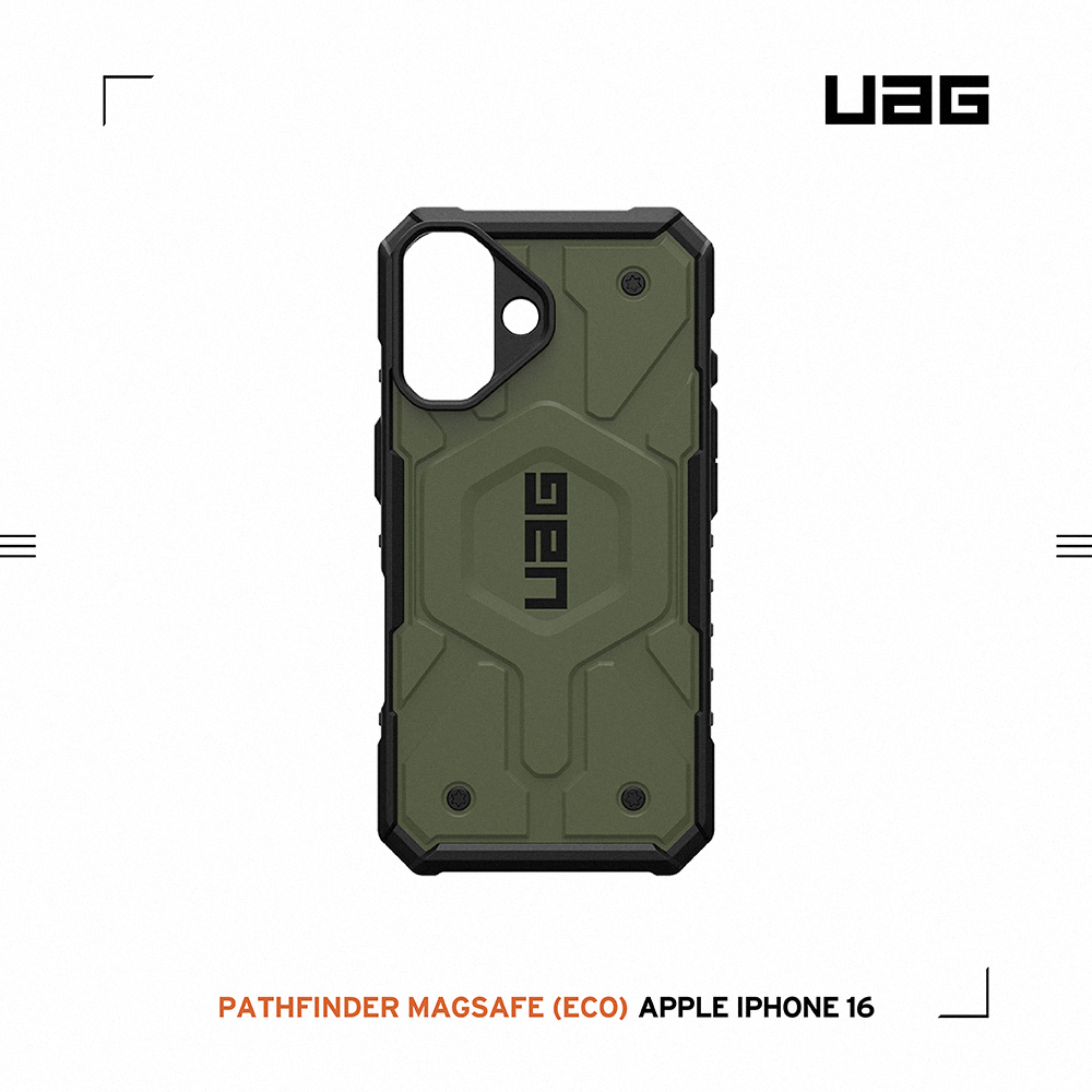 綠-UAG 磁吸經典款-iPhone 16 (6.1")