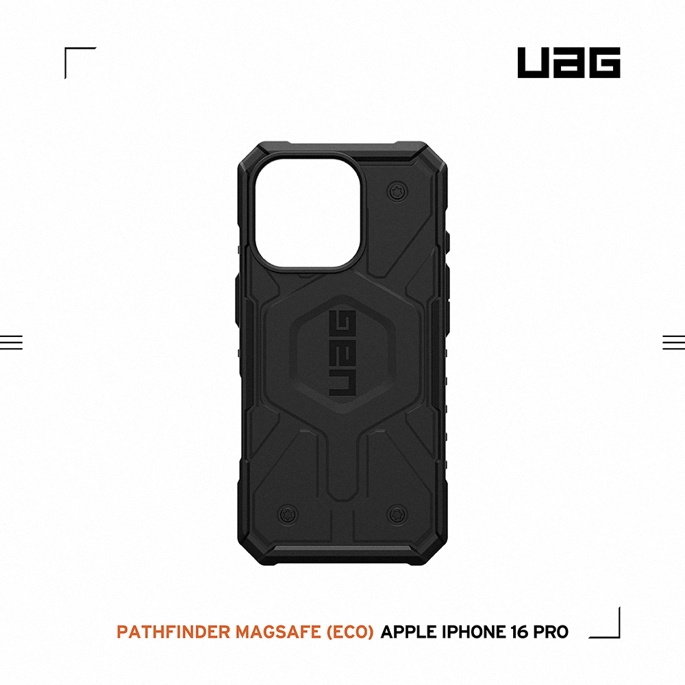 黑-UAG 磁吸經典款-iPhone 16 Pro (6.3")